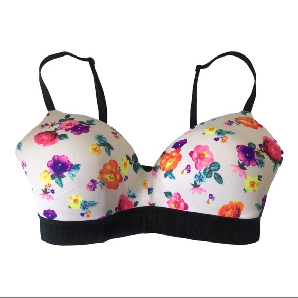 PINK Victoria's Secret Other - Pink Victoria’s Secret Where Everywhere Floral Bra